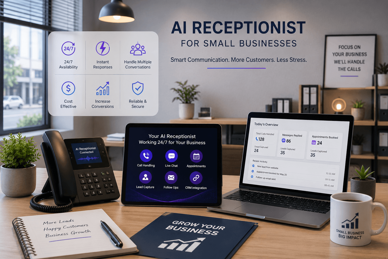 AI Receptionist for Small Business